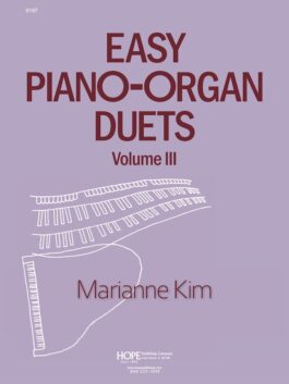 EASY PIANO-ORGAN DUETS – Vol. 3